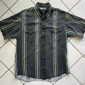 Wrangler Western multicolor stripe shirt (M)